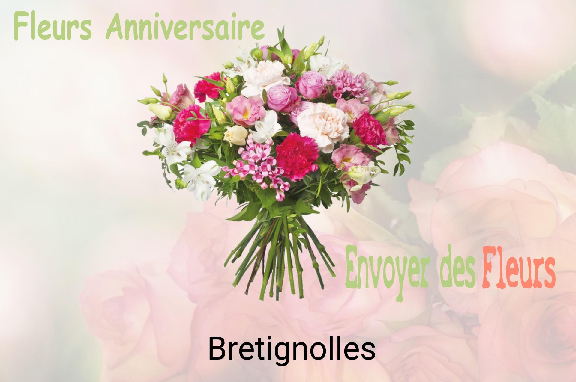 Bouquet de fleurs d’anniversaire livré à Bretignolles